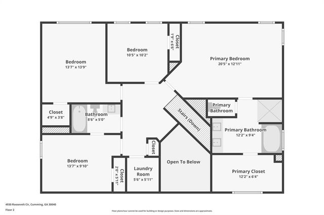 4930 Roosevelt Circle, Cumming, GA 30040