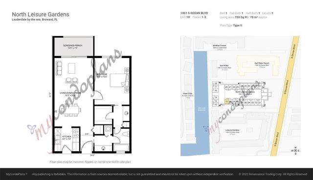 1461 S Ocean Blvd Apt 110, Pompano Beach, FL 33062