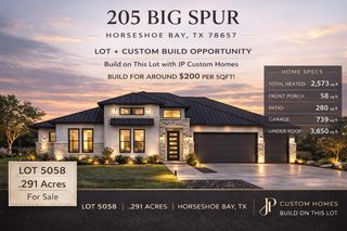 205 Big SPUR, Horseshoe Bay, TX 78657