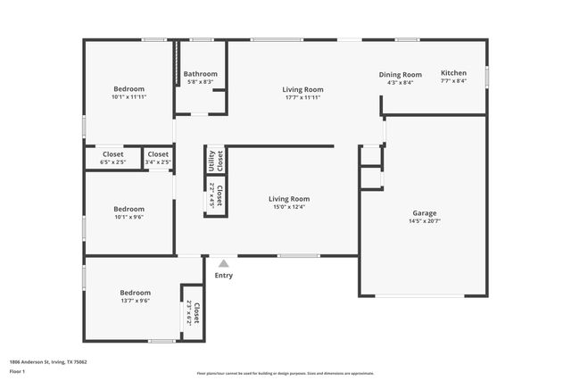 1806 Anderson Street, Irving, TX 75062