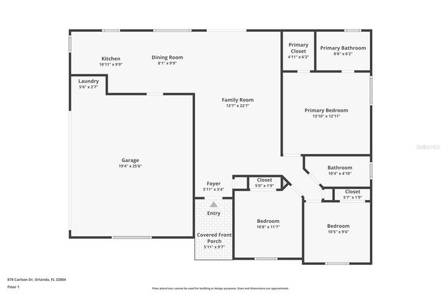 870 CARLSON DRIVE, Orlando, FL 32804