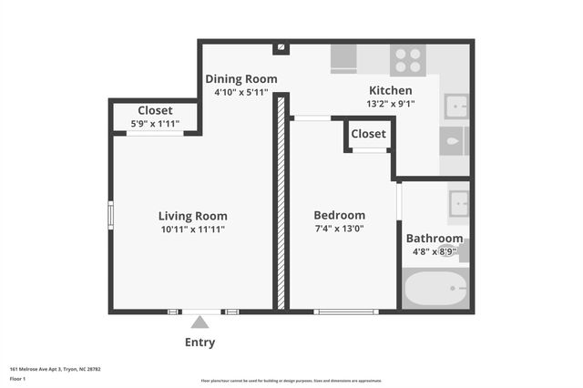 161 Melrose Avenue 3, Tryon, NC 28782