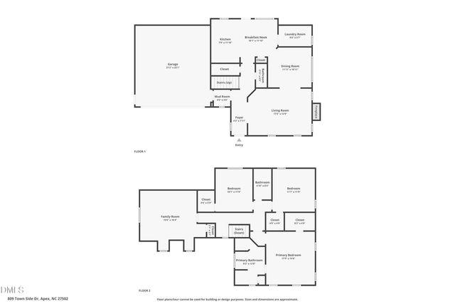 809 Town Side Drive, Apex, NC 27502