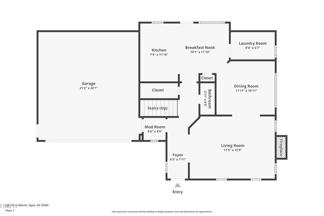 809 Town Side Drive, Apex, NC 27502