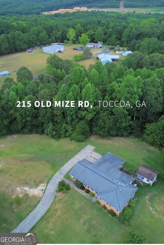 215 Old Mize Road, Toccoa, GA 30577