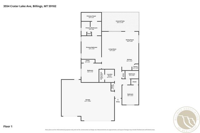 3554 Crater Lake Avenue, Billings, MT 59102