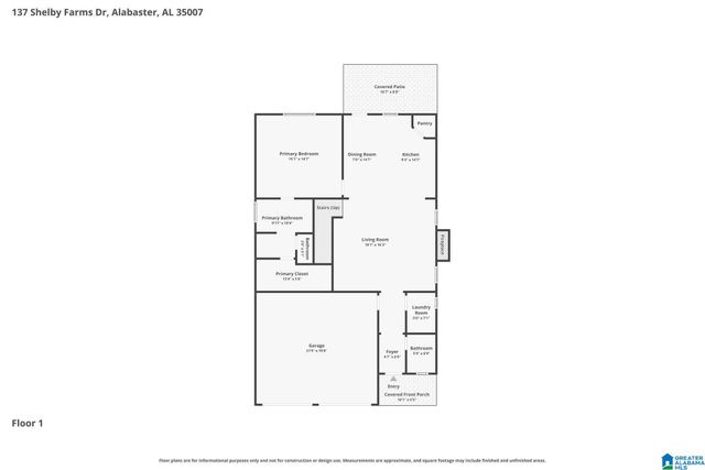 137 SHELBY FARMS DRIVE, Alabaster, AL 35007