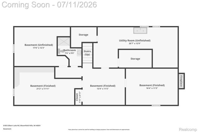 6105 Gilbert Lake Road, Bloomfield Hills, MI 48301