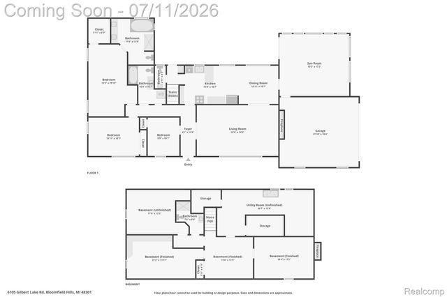 6105 Gilbert Lake Road, Bloomfield Hills, MI 48301