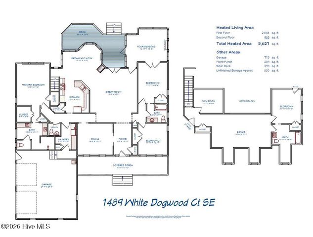 1489 White Dogwood Court SE, Bolivia, NC 28422