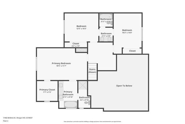 17482 Belletto, Morgan Hill, CA 95037