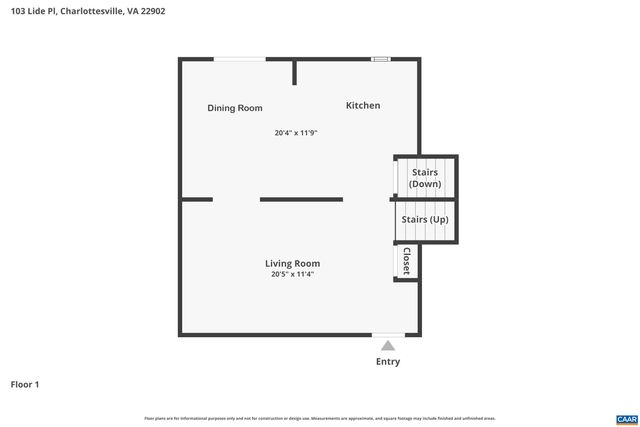 103 LIDE PL, Charlottesville, VA 22902