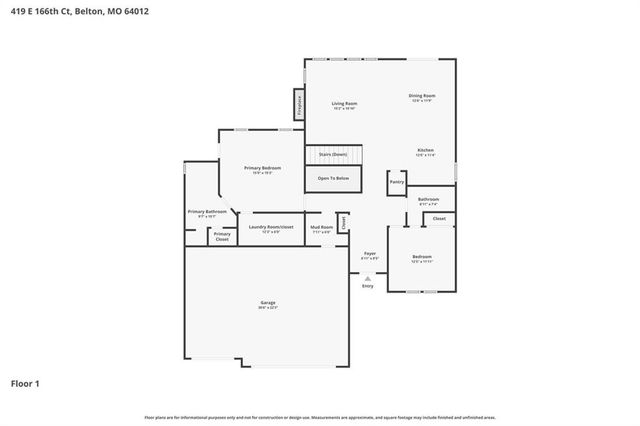 419 E 166th Court, Belton, MO 64012