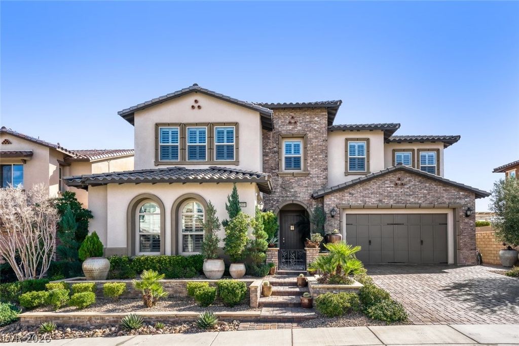 12031 Tramonto Avenue, Las Vegas, NV 89138 — exterior