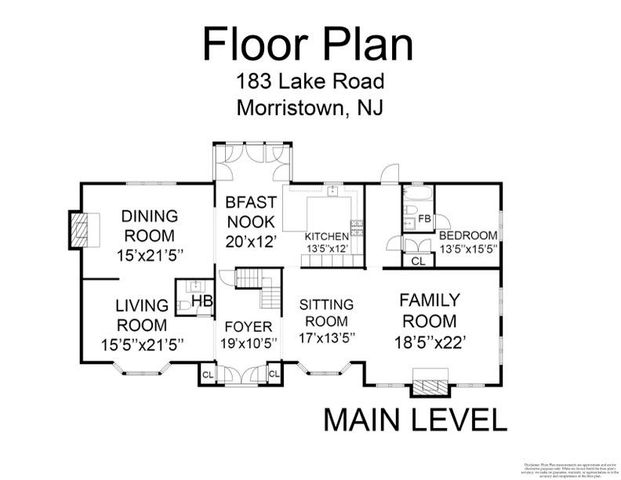 183 LAKE RD, Morris Township, NJ 07960