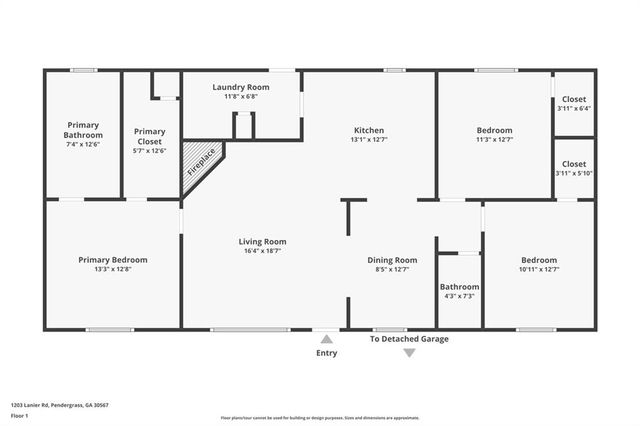 1203 Lanier Road, Pendergrass, GA 30567