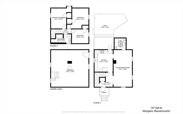 147 Oak, Abington, MA 02351