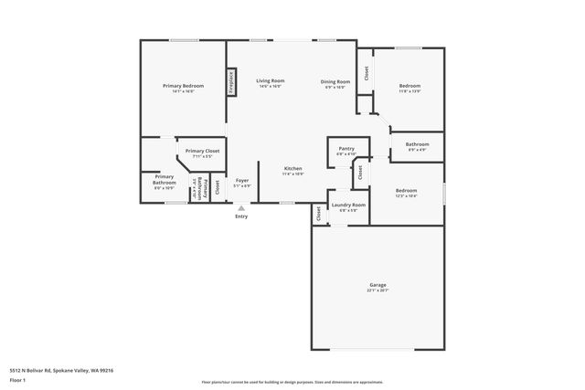 5512 N Bolivar Rd, Spokane Valley, WA 99216