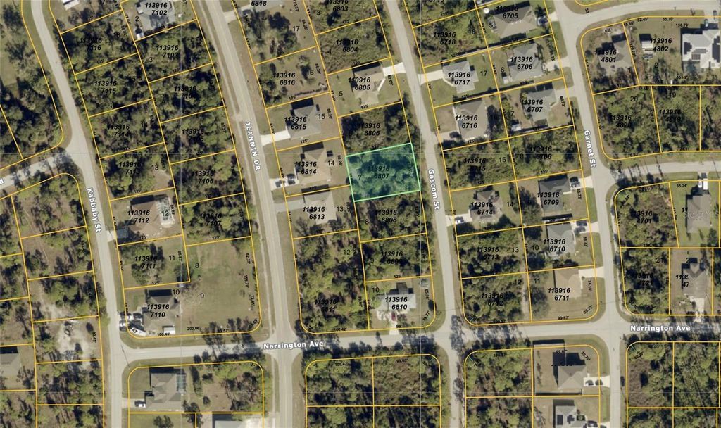 Lot 7 GASCOM STREET, North Port, FL 34288