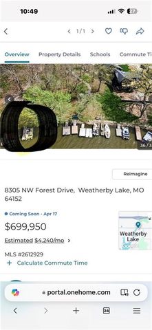 8305 NW Forest Drive, Weatherby Lake, MO 64152