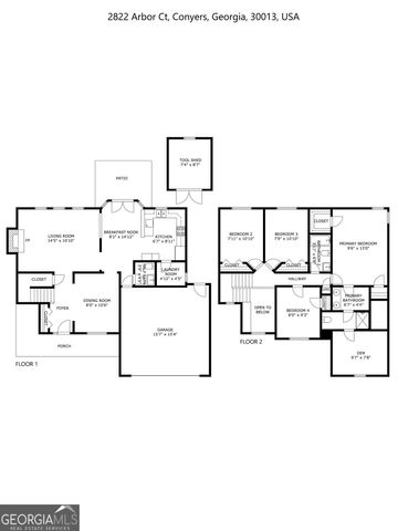 2822 Arbor Court SE, Conyers, GA 30013