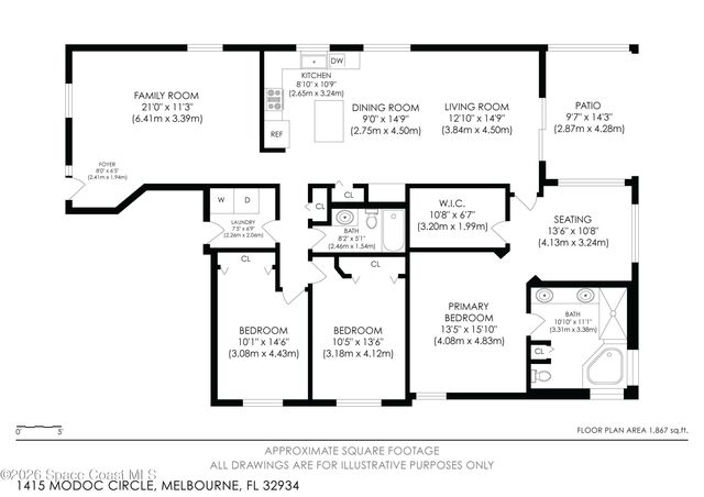 1415 Modoc Circle, Melbourne, FL 32934