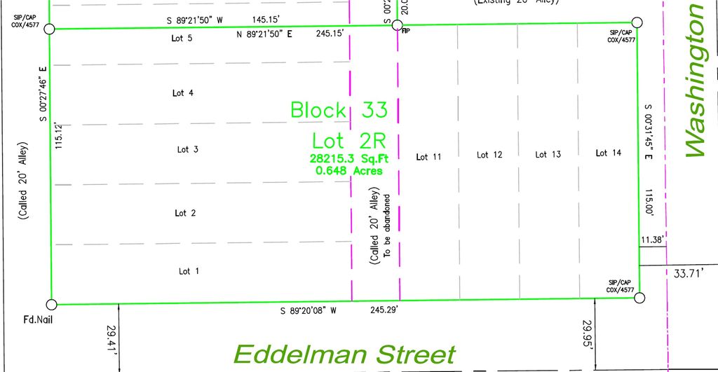 Lot 2R N Washington Street, Pilot Point, TX 76258
