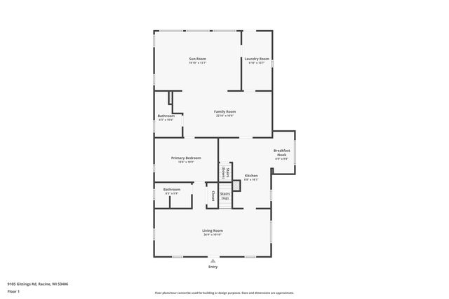 9105 Gittings ROAD, Mount Pleasant, WI 53406