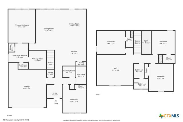 181 Flexus Lane, Liberty Hill, TX 78642