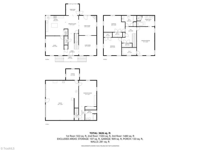 1736 Huntington Woods Court, Winston-salem, NC 27103