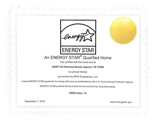 18107 Tall Chestnut Street, Cypress, TX 77429