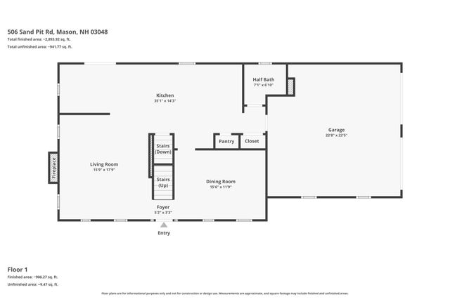 506 Sand Pit Road, Mason, NH 03048