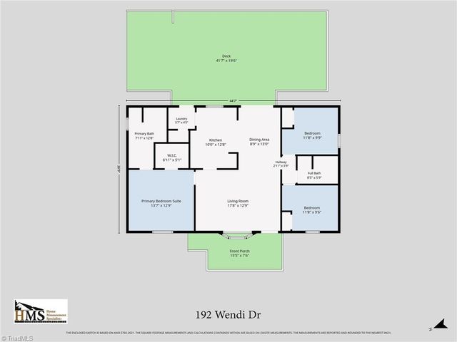 192 Wendi Drive, Linwood, NC 27299