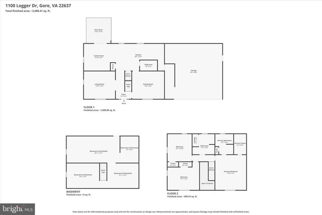 1100 LOGGER DR, Gore, VA 22637