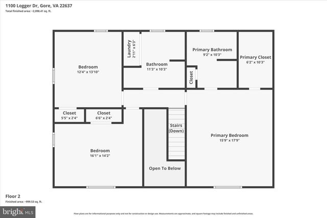 1100 LOGGER DR, Gore, VA 22637