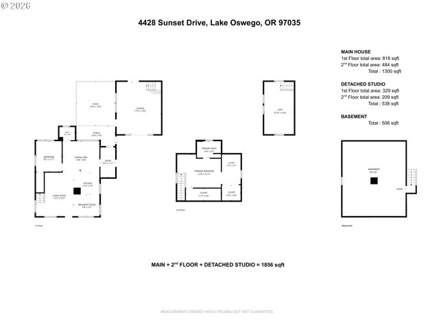 4428 SUNSET Dr, Lake Oswego, OR 97035