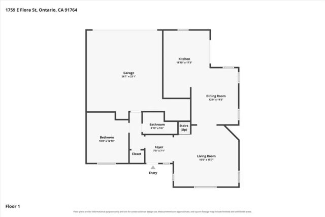 1759 E Flora Street, Ontario, CA 91764