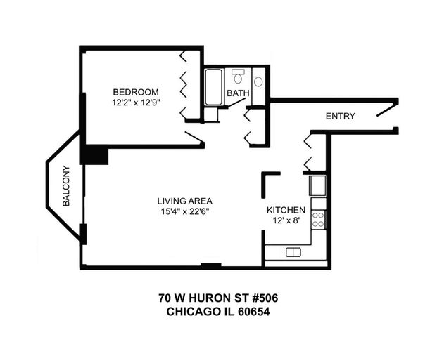 70 W Huron Street 506, Chicago, IL 60654