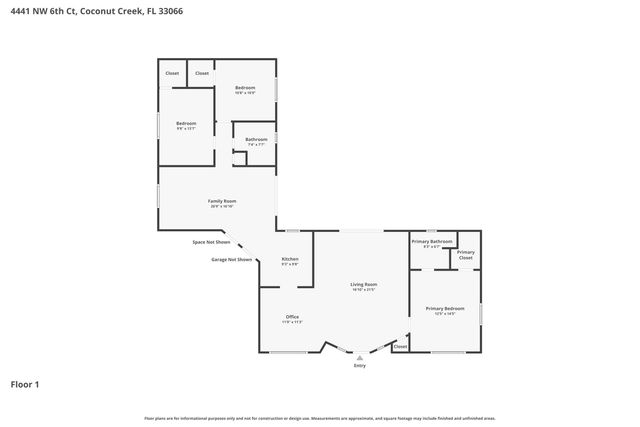 4441 NW 6th Court, Coconut Creek, FL 33066