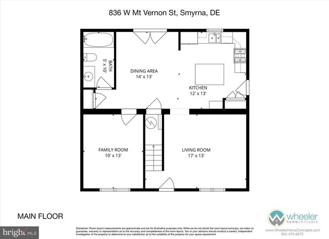 836 W MOUNT VERNON ST, Smyrna, DE 19977