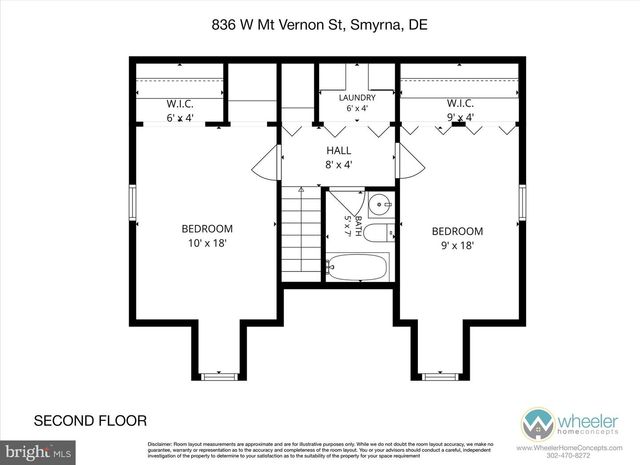 836 W MOUNT VERNON ST, Smyrna, DE 19977