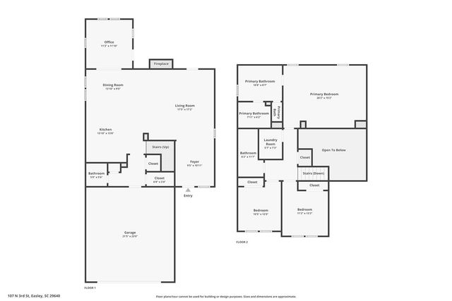 107 N 3rd Street, Easley, SC 29640