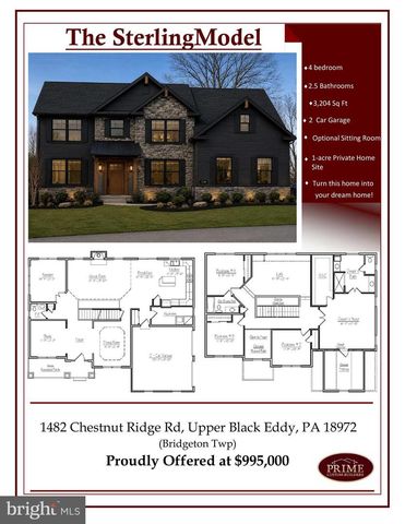 1482 CHESTNUT RIDGE RD, Upper Black Eddy, PA 18972