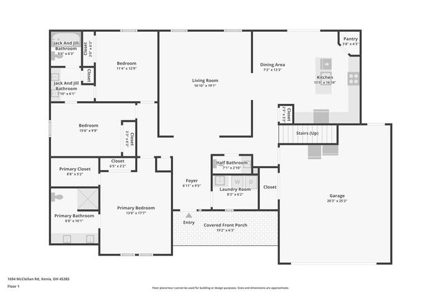 1694 McClellan Road, Spring Valley Twp, OH 45385