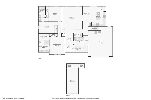 1694 McClellan Road, Spring Valley Twp, OH 45385