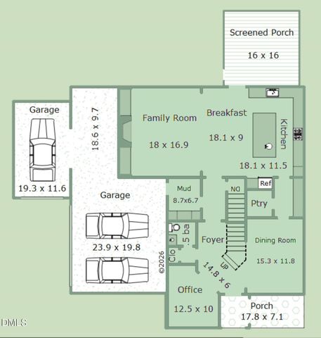 724 Peninsula Forest Place, Cary, NC 27519