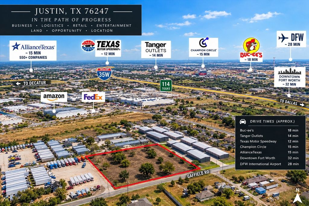 17326 Gaffield Road, Justin, TX 76247 — exterior