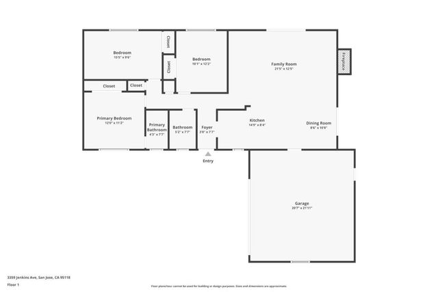 3359 Jenkins Avenue, San Jose, CA 95118