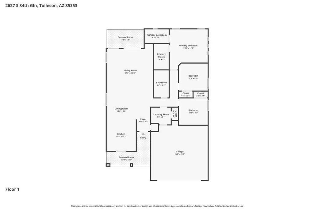2627 S 84th Glen, Tolleson, AZ 85353