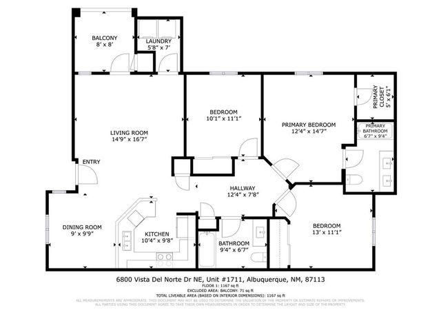 6800 Vista Del Norte Road NE 1711, Albuquerque, NM 87113